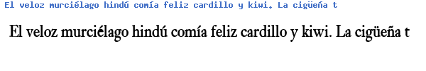 Fuente BLISSCOB.TTF