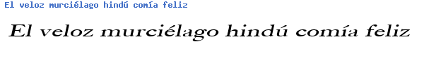 Fuente BLISSEXI.TTF