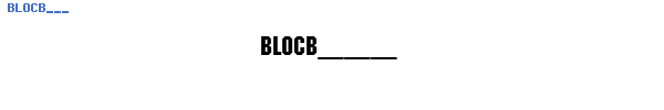 Fuente BLOCB___.TTF