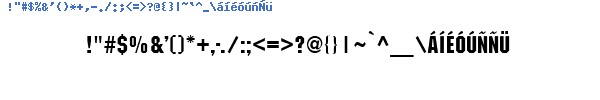 Fuente BLOCB___.TTF