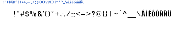 Fuente BLOCWN__.TTF