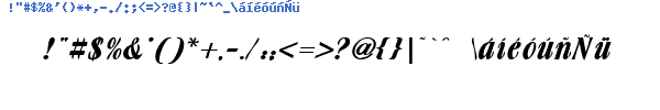 Fuente BROABI__.TTF