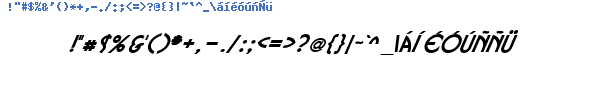 Fuente BUSSBI__.TTF