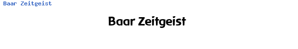 Fuente Baar Zeitgeist.ttf