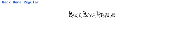Fuente Back Bone Regular.ttf