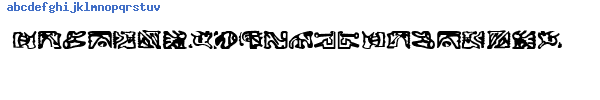 Fuente Bajoran Ideogram - ST canon based.ttf