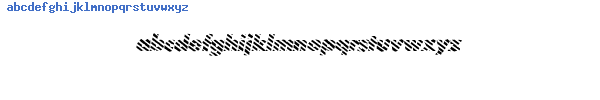 Fuente BarberPoleItalic.ttf