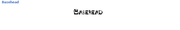 Fuente Basehead.ttf