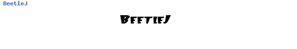 Fuente BeetleJ.ttf