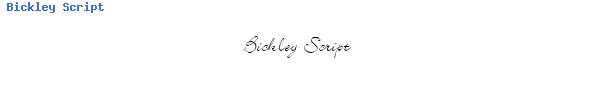Fuente Bickley Script.ttf