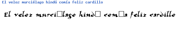 Fuente Blade Script.ttf