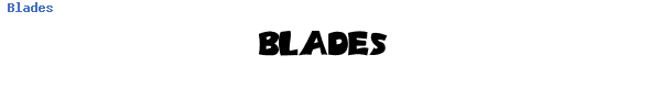 Fuente Blades.ttf