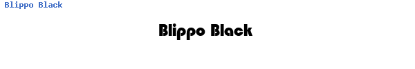 Fuente Blippo Black.ttf