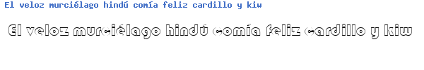 Fuente BlippoOutline.ttf