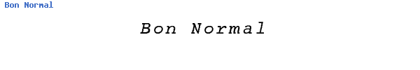 Fuente Bon Normal.ttf