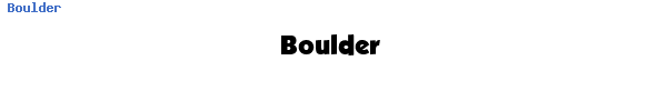 Fuente Boulder.ttf