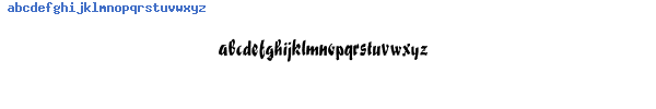Fuente BoxScript.ttf