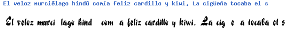 Fuente BoxScript.ttf