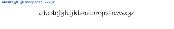 Fuente BriemScript.ttf