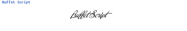 Fuente Buffet Script.ttf