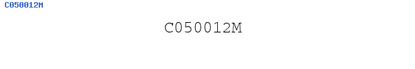 Fuente C050012M.TTF