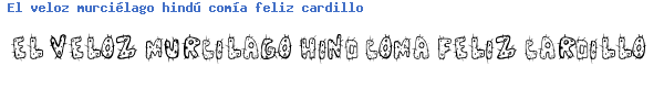 Fuente CACTUS.TTF