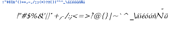 Fuente CALLI___.TTF