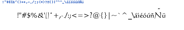 Fuente CALLN___.TTF