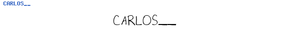 Fuente CARLOS__.TTF