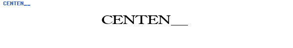 Fuente CENTEN__.TTF