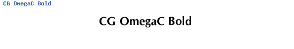 Fuente CG OmegaC Bold.ttf