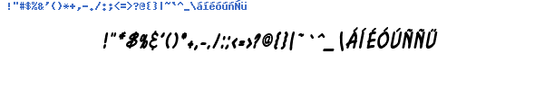 Fuente CHASTBI_.TTF