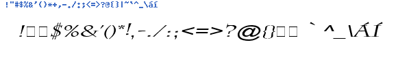 Fuente CHAZEXTI.TTF