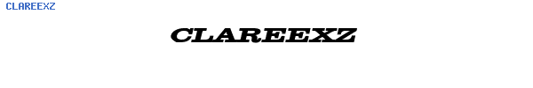 Fuente CLAREEXZ.TTF