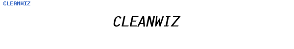 Fuente CLEANWIZ.TTF