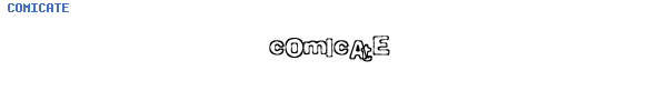Fuente COMICATE.TTF