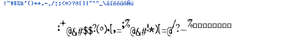 Fuente CONFUSED.TTF