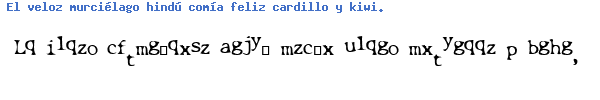 Fuente CONFUSED.TTF