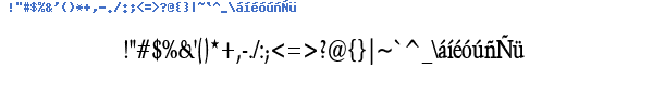 Fuente CONGOTHB.TTF