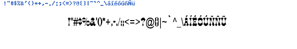 Fuente COWBTN__.TTF