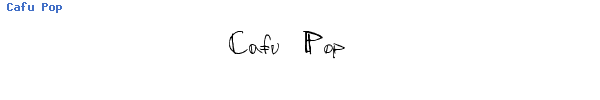 Fuente Cafu Pop.ttf