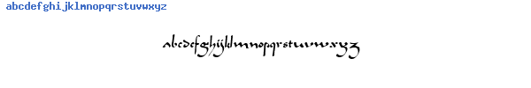 Fuente Caliph.ttf