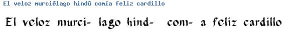Fuente Calligula.ttf