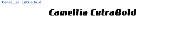 Fuente Camellia ExtraBold.TTF