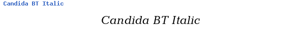 Fuente Candida BT Italic.ttf