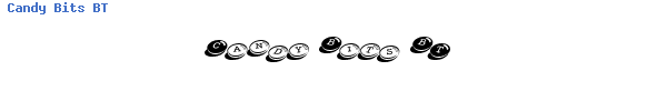 Fuente Candy Bits BT.ttf