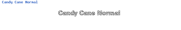 Fuente Candy Cane Normal.ttf
