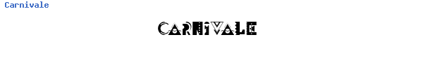 Fuente Carnivale.ttf