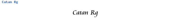 Fuente Catan Rg.ttf