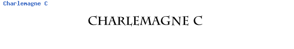 Fuente Charlemagne C.ttf